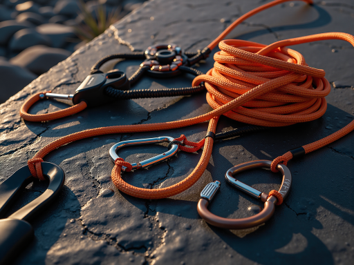 Professional dog leash collection with ergonomic handles and durable materials, showing various lengths and attachment points